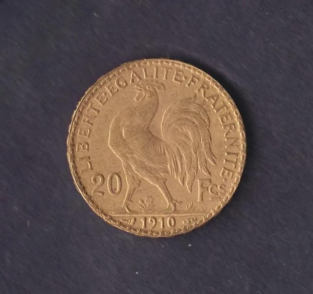 South Africa 1967 Gold 2 Rand Coin (EF/VF)